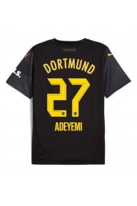 Fotbalové Dres Borussia Dortmund Karim Adeyemi #27 Venkovní Oblečení 2024-25 Krátký Rukáv